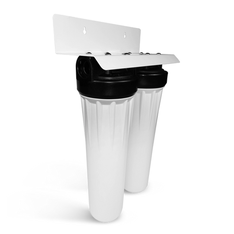 Two Stage Whole House Water Filter for Sediment & Chlorine with Scale Inhibitor