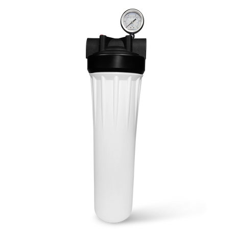 Whole House Water Filter System with 0.5 Micron Catalytic Carbon Cartridge for Heavy Metals, Lead, Chlorine, Chloramine
