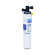 Introducing the Premiere Sales Filtered Water System, comparable to the Body Glove Water Filter BG-12000/BG-6000FF. This pharmaceutical-grade filtration system features a cylindrical water filter cartridge with a black cap and a yellow lever, along with a blue and white label detailing instructions and specifications. Ensure the highest quality water for your filtered water system with this top-tier product.