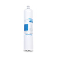 A 2 Year Replacement Water Filter Cartridge for Body Glove Water Filter BG-12000 / BG-12000C, by Premiere Sales, designed as a white cylindrical cartridge with a blue label bearing text and instructions, ensuring pharmaceutical grade filtration.