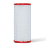 10" x 4.5" High-Flow Submicron Water Filter Cartridge - Pleated Design for Bacteria & Sediment Filtration
